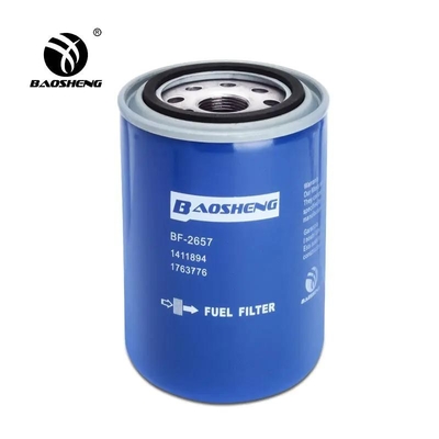 1411894 DX380 DX420 Doosan ईंधन फ़िल्टर OD 93.5mm पेपर निस्पंदन: