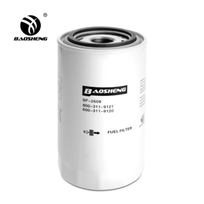 P553854 खुदाई ईंधन फ़िल्टर ऊँचाई 170mm 600-311-9121 600-311-9120