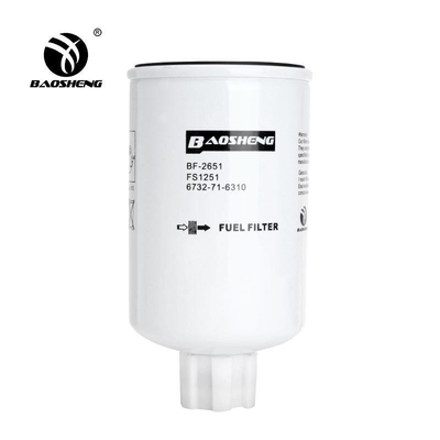 6732-71-6310 P550248 YUCHAI YC55-8 / YC60-8 / YC85-5 के लिए खुदाई ईंधन फ़िल्टर