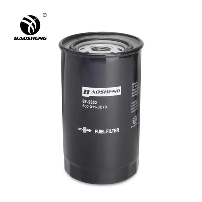 KOMATSU PC60-8 PC70-8 के लिए 600-311-3870 हाइड्रोलिक खुदाई ईंधन फ़िल्टर