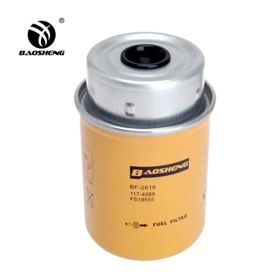143mm ऊंचाई इंजन ईंधन जल विभाजक FS19555 117-4089 कमला 320 पुराना